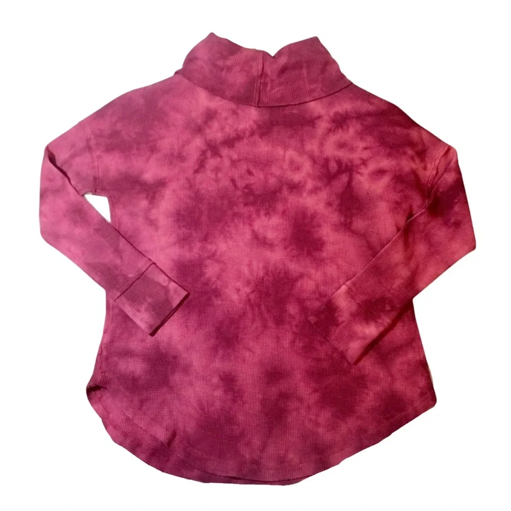 NWT Anthropologie x Maeve Ainsley Tie-Dye Cowl Neck Pullover - Picture 6 of 6